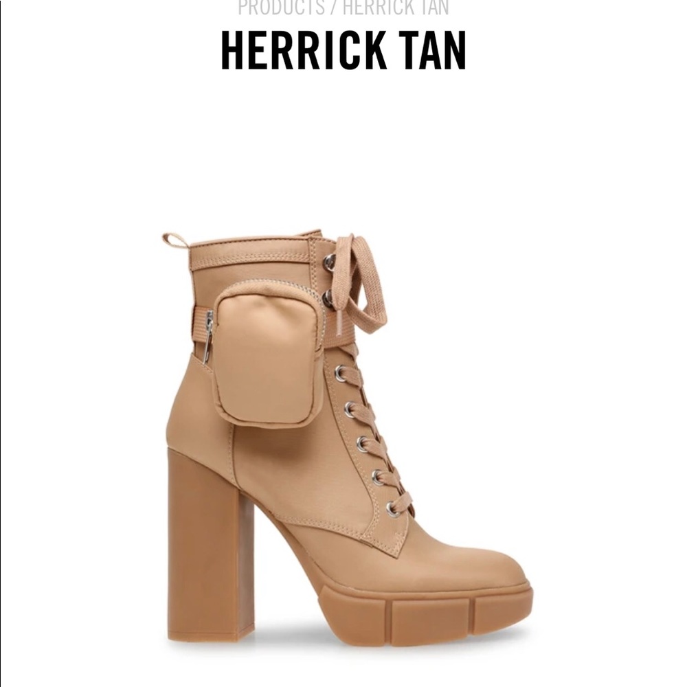Steve Madden Herrick Boot Tan - Size 9